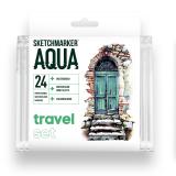    SKETCHMARKER Aqua Travel Set 24 