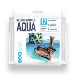    SKETCHMARKER Aqua Sea Set 12 