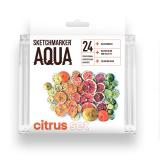    SKETCHMARKER Aqua Citrus Set 24 