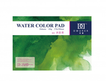  Dwurer Watercolor Pad, 20 ,  390 x 270 mm,  180 /