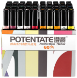 Спиртовые маркеры Potentate Box Set 60 цветов