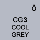 Маркер TOUCH TWIN CG3 холодный серый