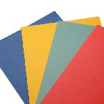Картон цветной тонированный, цвет синий, 200 г/м2,  формат А3, 1 лист