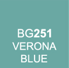 Маркер TOUCH TWIN 251 Верона голубой BG251