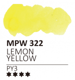 Акварель Mijello "Mission Silver Pan" 322 Желтый лимонный