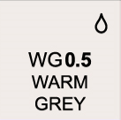Маркер TOUCH TWIN WG0.5 теплый серый