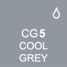 Маркер TOUCH TWIN CG5 холодный серый