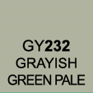 Маркер TOUCH TWIN 232 бледный серо-зеленый GY232