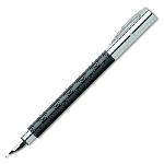 Перьевая ручка Ambition Rhombus, перо - М, корпус -ромбовидный узор, цвет - черный