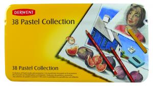 DERWENT Набор Pastel Collection, 38 шт. в металлической коробке