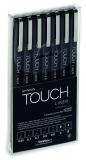 Набор линеров Touch Liner 7 шт (черные, 0.05mm-0.8mm,С,В)