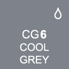 Маркер TOUCH TWIN CG6 холодный серый