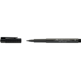Капиллярная ручка кисточка PITT ARTIST PEN BRUSH, цвет теплый серый тёмный