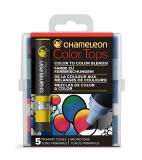Набор цветовых блендеров Chameleon Primary Tones, основные цвета 5 шт.
