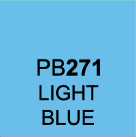 Маркер TOUCH TWIN 271 светло синий PB271