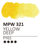 Акварель Mijello "Mission Silver Pan" 321 Желтый темный