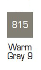 Акварельный маркер Art & Graphic Twin, цвет: Warm Grey 9 Теплый серый 9