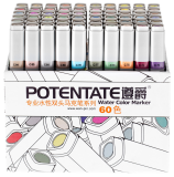 Пигментные маркеры Potentate Box Set 60 цветов