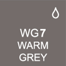Маркер TOUCH TWIN WG7 теплый серый