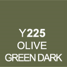 Маркер TOUCH TWIN 225 темно-зеленый оливковый Y225