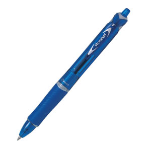 Автоматическая шариковая ручка, упор для пальцев из мягкой гигроскопичной резины, цвет чернил черный