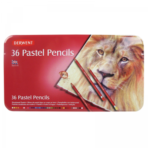 DERWENT Набор пастельных карандашей Pastel Pencil, 36 шт. в металлической коробке