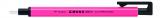 Ластик карандаш Tombow MONO Zero, неоново розовый корпус, круглый, 2.3 мм