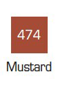 Акварельный маркер Art & Graphic Twin, цвет: Mustard Горчица