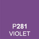 Маркер TOUCH TWIN 281 фиолетовый P281