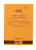 Блокнот Rhodia Basics "R", 85х120 мм, оранжевый