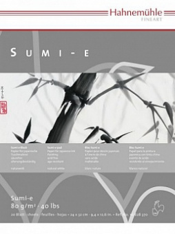 Hahnemuhle Альбом для каллиграфии "Sumi-e", 80г/м2, 30х40 см, 20 л