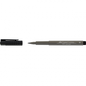 Капиллярная ручка кисточка PITT ARTIST PEN BRUSH, цвет теплый серый средний