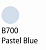 Маркер MARVY LePlume с наконечником кисть PASTEL BLUE MAR3000/B700