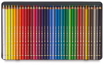 Карандаши профессиональные цветные POLYCHROMOS 36  цвета, в металлической  коробке