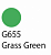 Маркер MARVY LePlume с наконечником кисть G655 GRASS GREEN