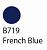 Маркер MARVY LePlume с наконечником кисть B719 FRENCH BLUE