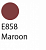 Маркер MARVY LePlume с наконечником кисть MAROON MAR3000/E858