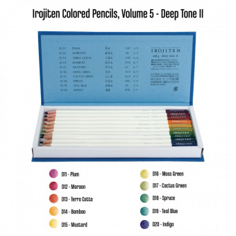 Tombow Irojiten Pencils lebending grun #3 набор цветных карандашей 30 шт. CI-RTB-30C