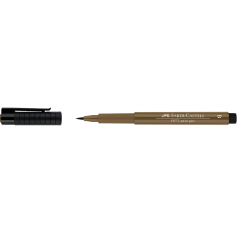 Капиллярная ручка кисточка PITT ARTIST PEN BRUSH, цвет натуральная умбра