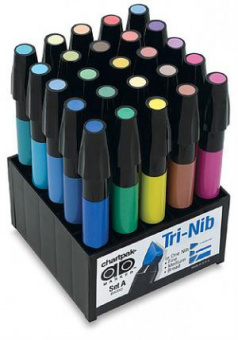 Набор маркеров CHARTPAK BASIC (основные цвета) 25 шт. A