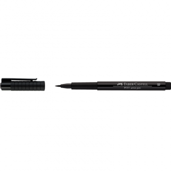 Капиллярная ручка кисточка PITT ARTIST PEN BRUSH, цвет чёрный